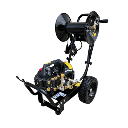 BossJet Electric Sewer Jetter Cart Mounted